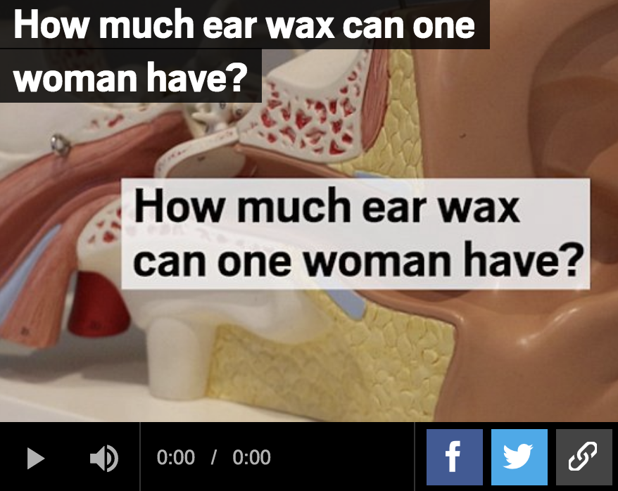 ear wax amount