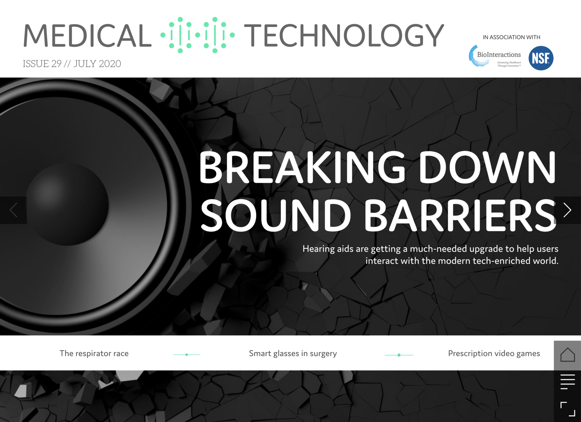 breaking down sound barriers