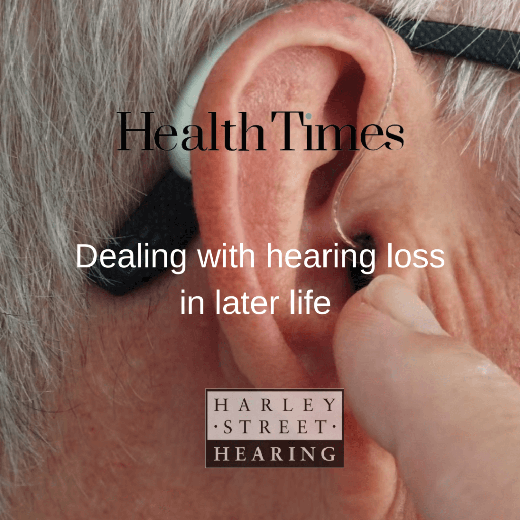 dealing with hearing loss from old age