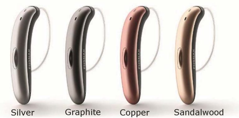 Phonak Slim Hearing Aid Colours