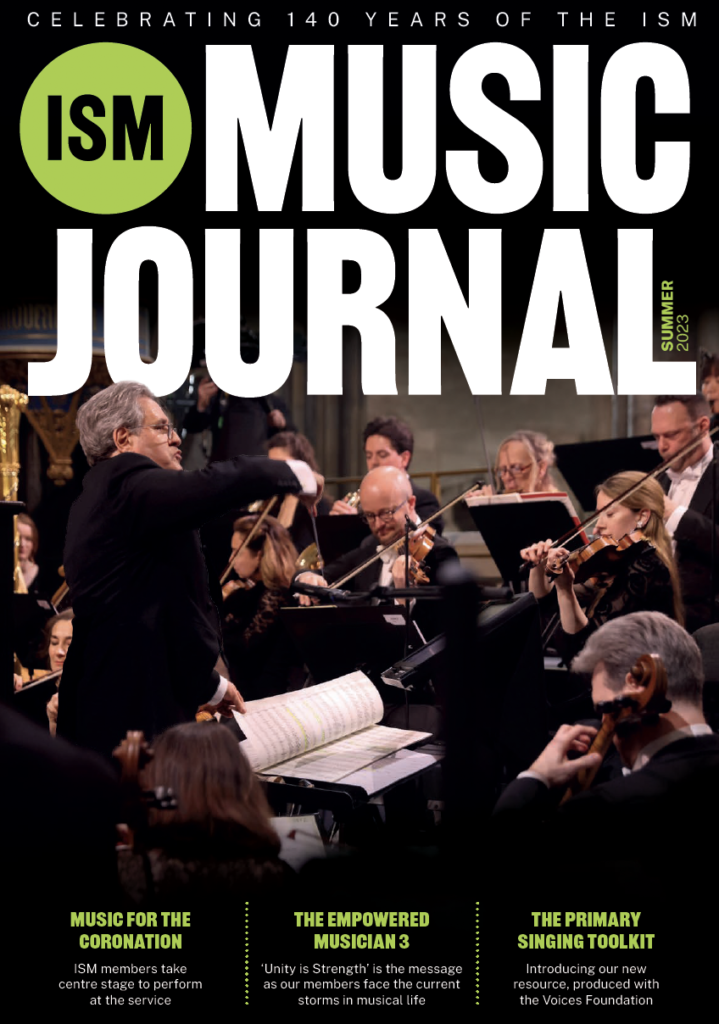 ISM Music Journal 2023 cover