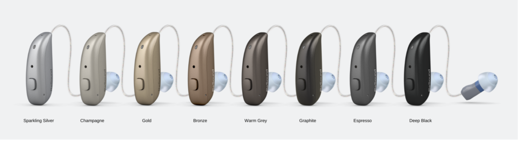 Resound Nexia hearing aid colours
