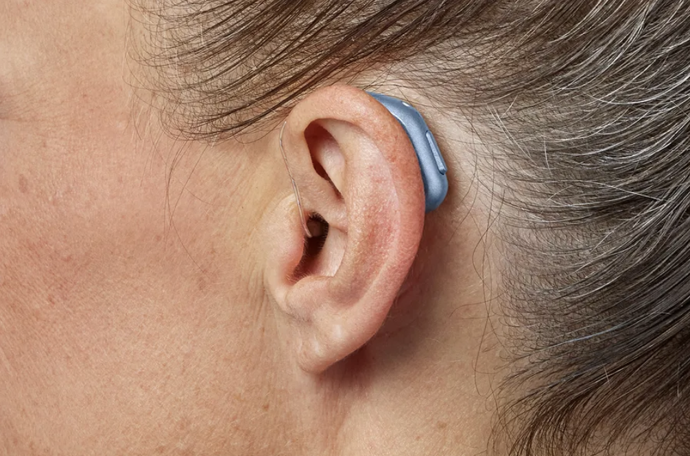 Intent Sky Blue Hearing Aid