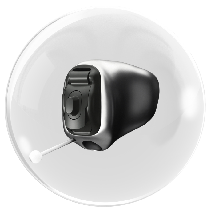 Virto P Titanium IIC hearing aid