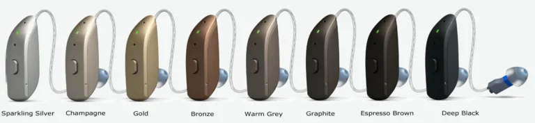 Resound Omnia hearing aid colours