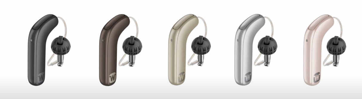 widex smartRIC hearing aid colours
