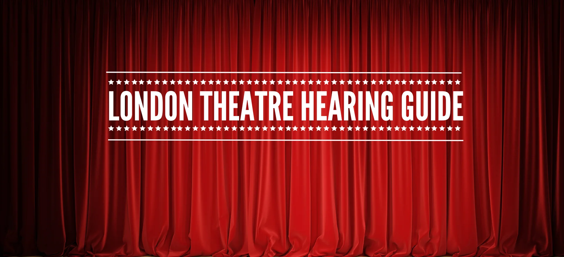 theatre hearing guide banner