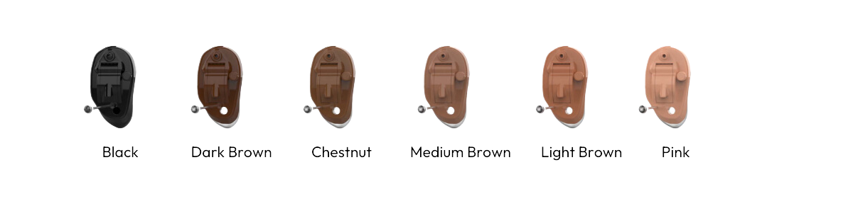 starkey signature series CIC NW colour options