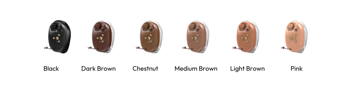 starkey signature series CIC R NW colour options